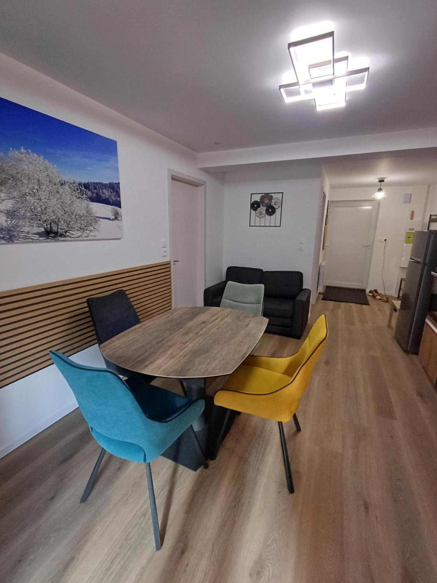 Agreable 3 Pieces Au Lac Blanc Orbey Dış mekan fotoğraf