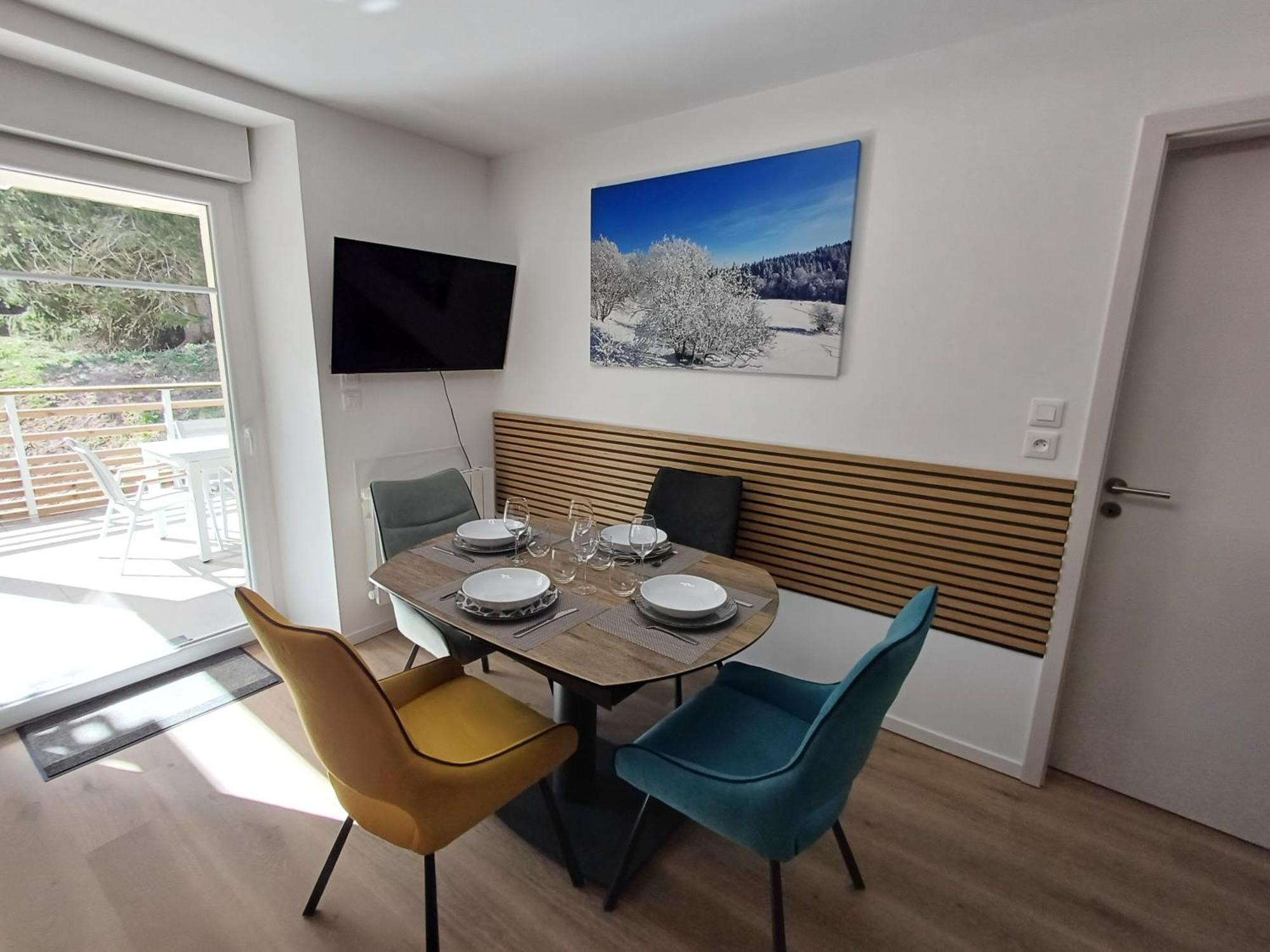 Agreable 3 Pieces Au Lac Blanc Orbey Dış mekan fotoğraf